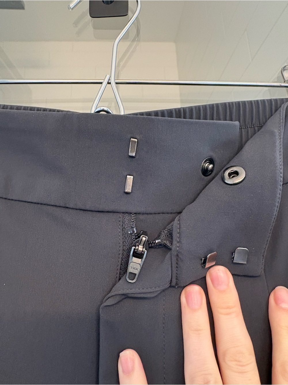 Athleta Pinnacle High Rise Trouser - Charcoal Gray - Picture 2 of 9